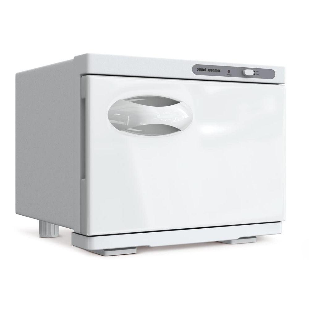 Spa & Wellness Centre Lielupe - Compact 8L White Towel Warmer Cabinet