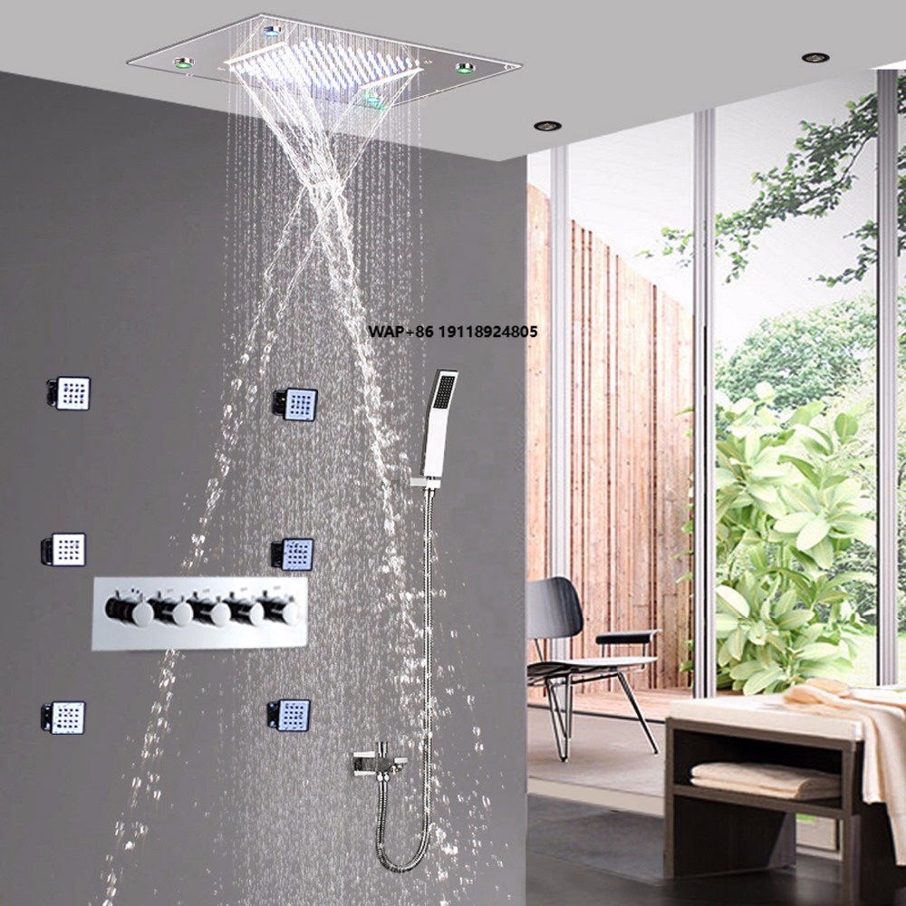 Spa & Wellness Centre Lielupe - Brass Hot Cold Four Handle Shower