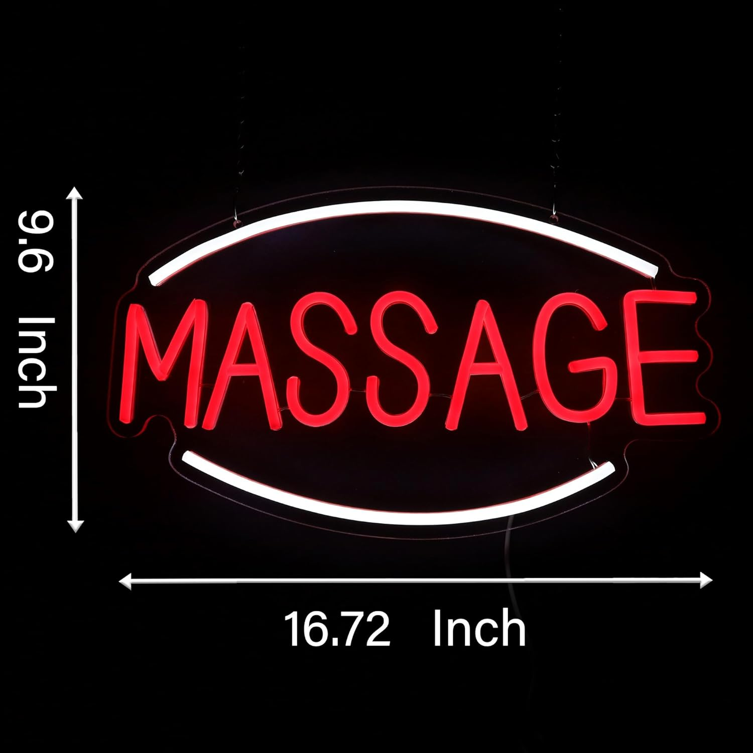 Massage Spa Open LED Neon Sign - Wellness Spa With Hotel recension och pris