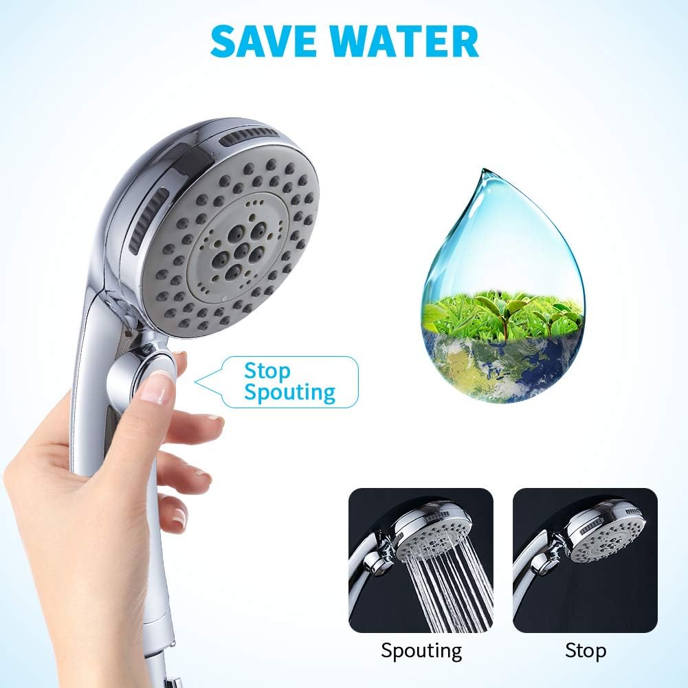 High Pressure Shower Head with - Spa & Wellness Centre Lielupe recension och pris
