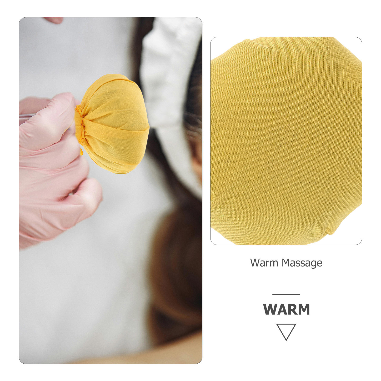 2Pcs Herbal Compress Ball Worm - Spa Wellness Nature recension och pris