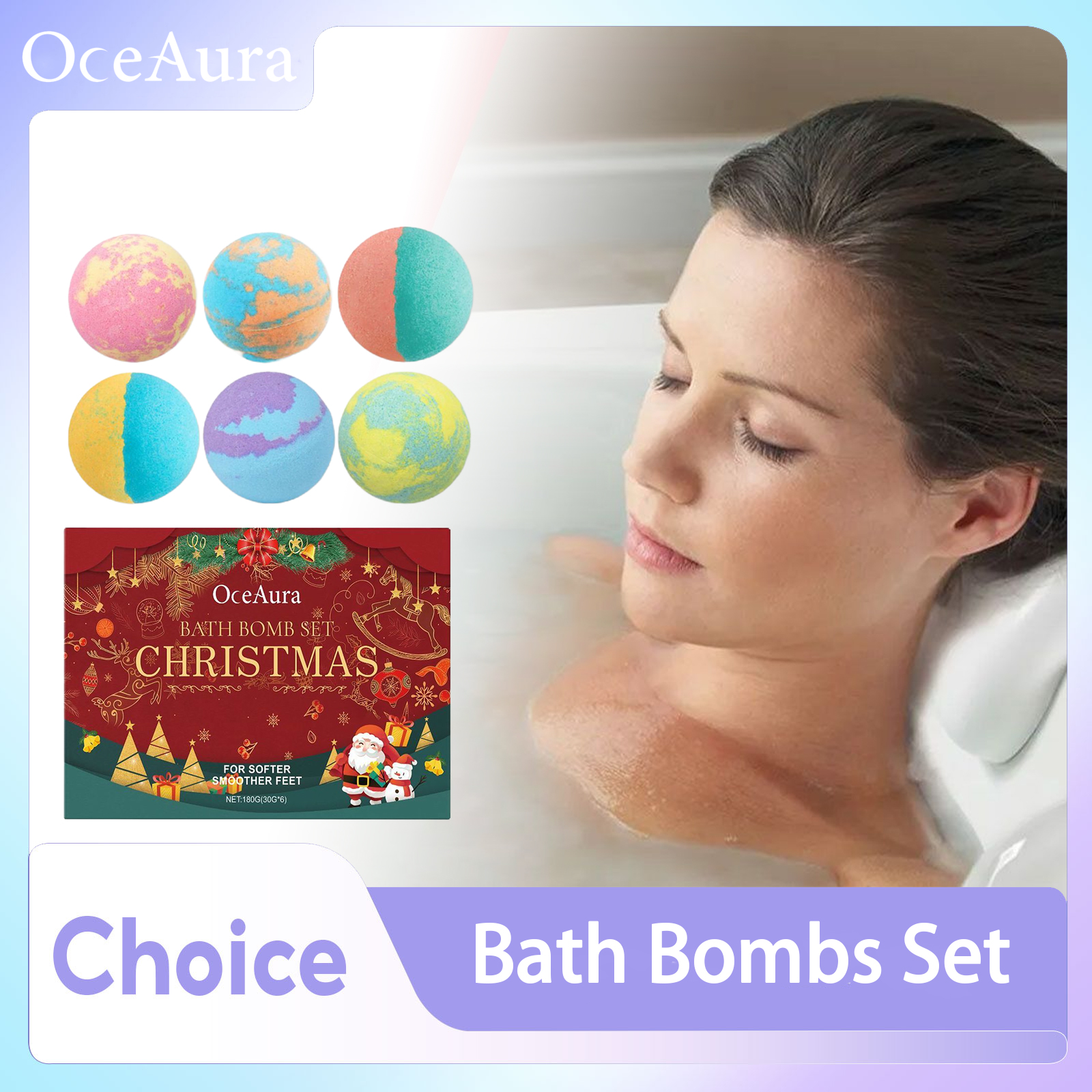 6/12/18pcs Bath Bombs for Kids - Relax - Spa & Wellness recension och pris