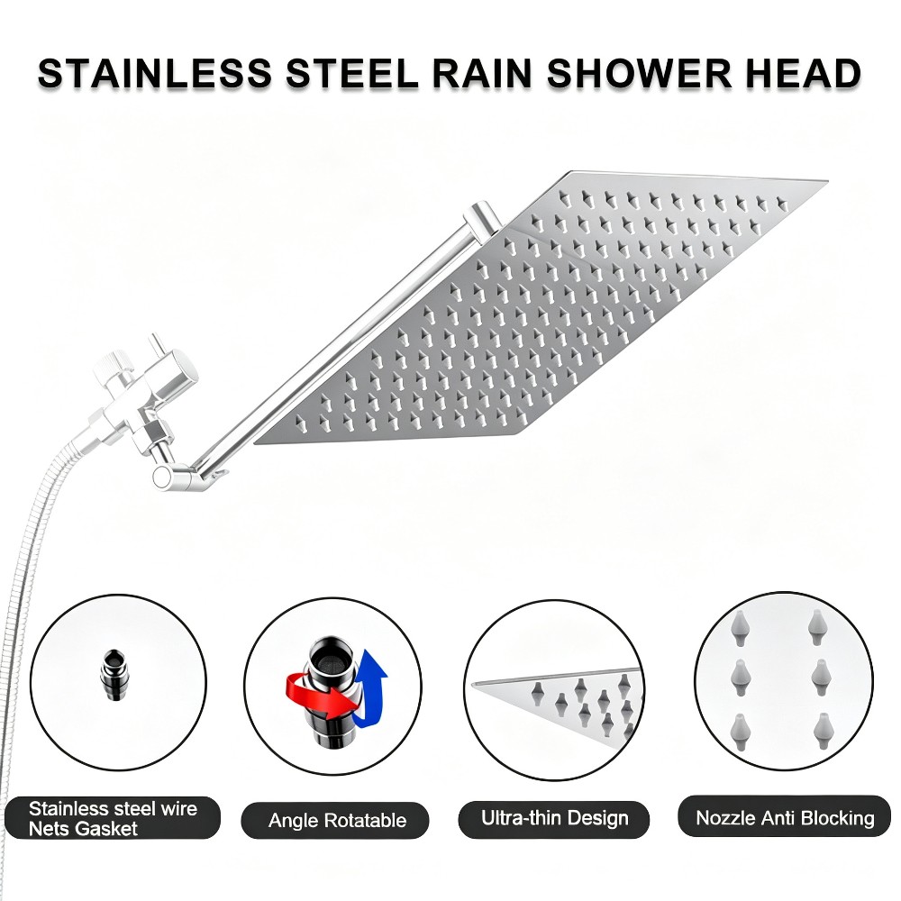 1 pc high-pressure shower head - Spa & Wellness Centre Lielupe recension och pris