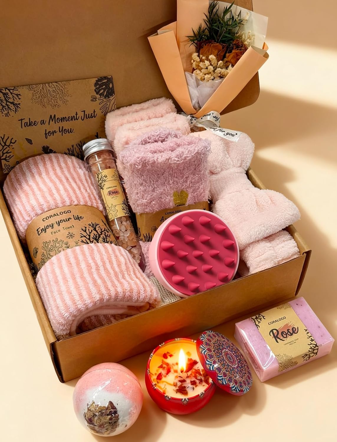 Rose Spa Gift Baskets - Natura - Spa Wellness Nature recension och pris