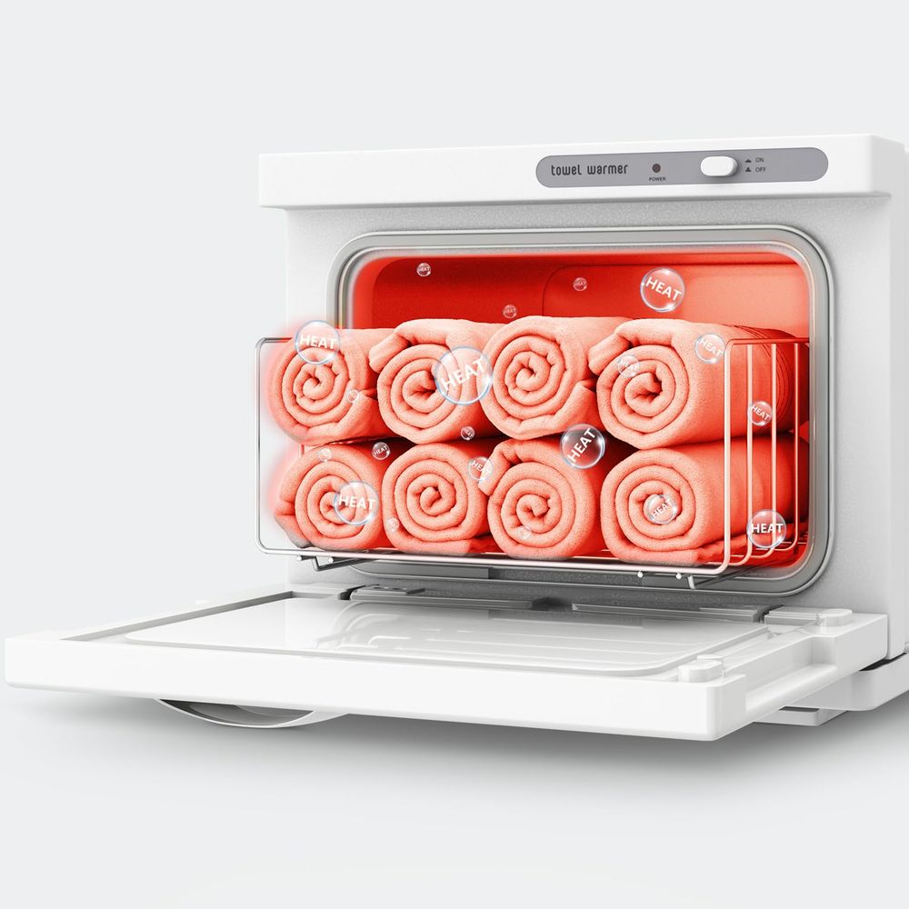 Compact 8L White Towel Warmer  - Spa & Wellness Centre Lielupe recension och pris