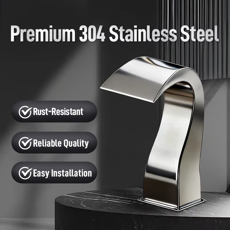 Stainless Steel Arc Hook Nozzl - Spa & Wellness Centre Lielupe recension och pris